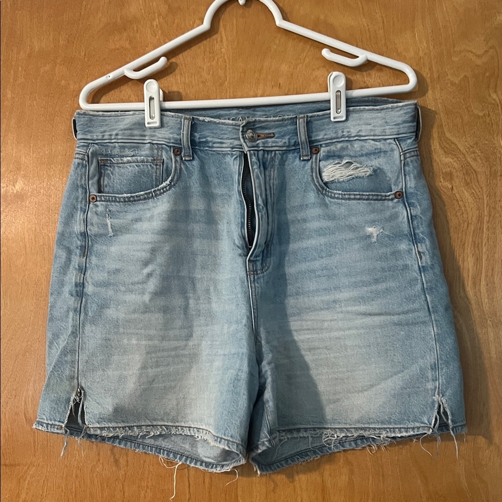 American Eagle Outfitters Highest Rise Baggy Jean Shorts